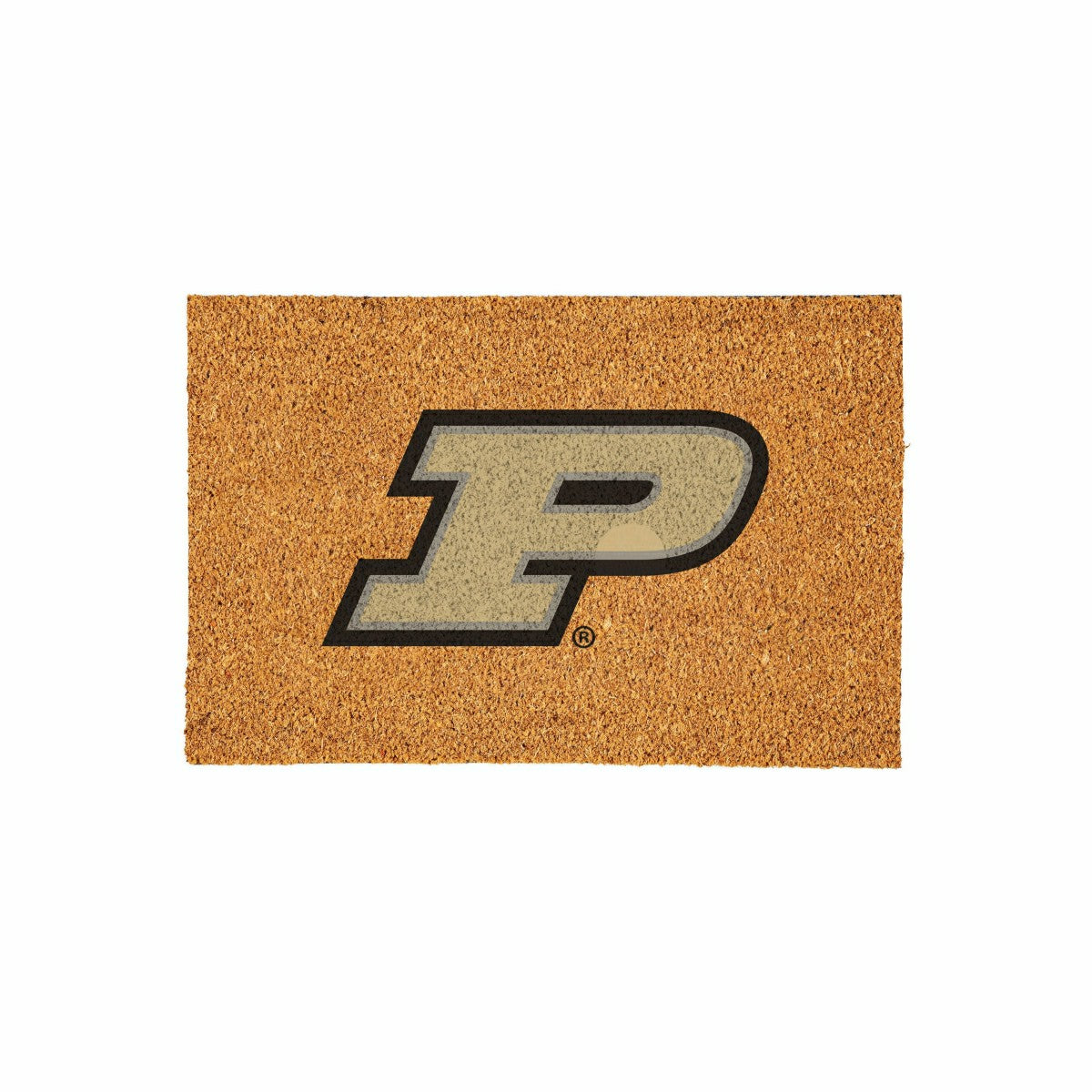Purdue University Large Full Color Coir Mat, 36"x24", Collegiate