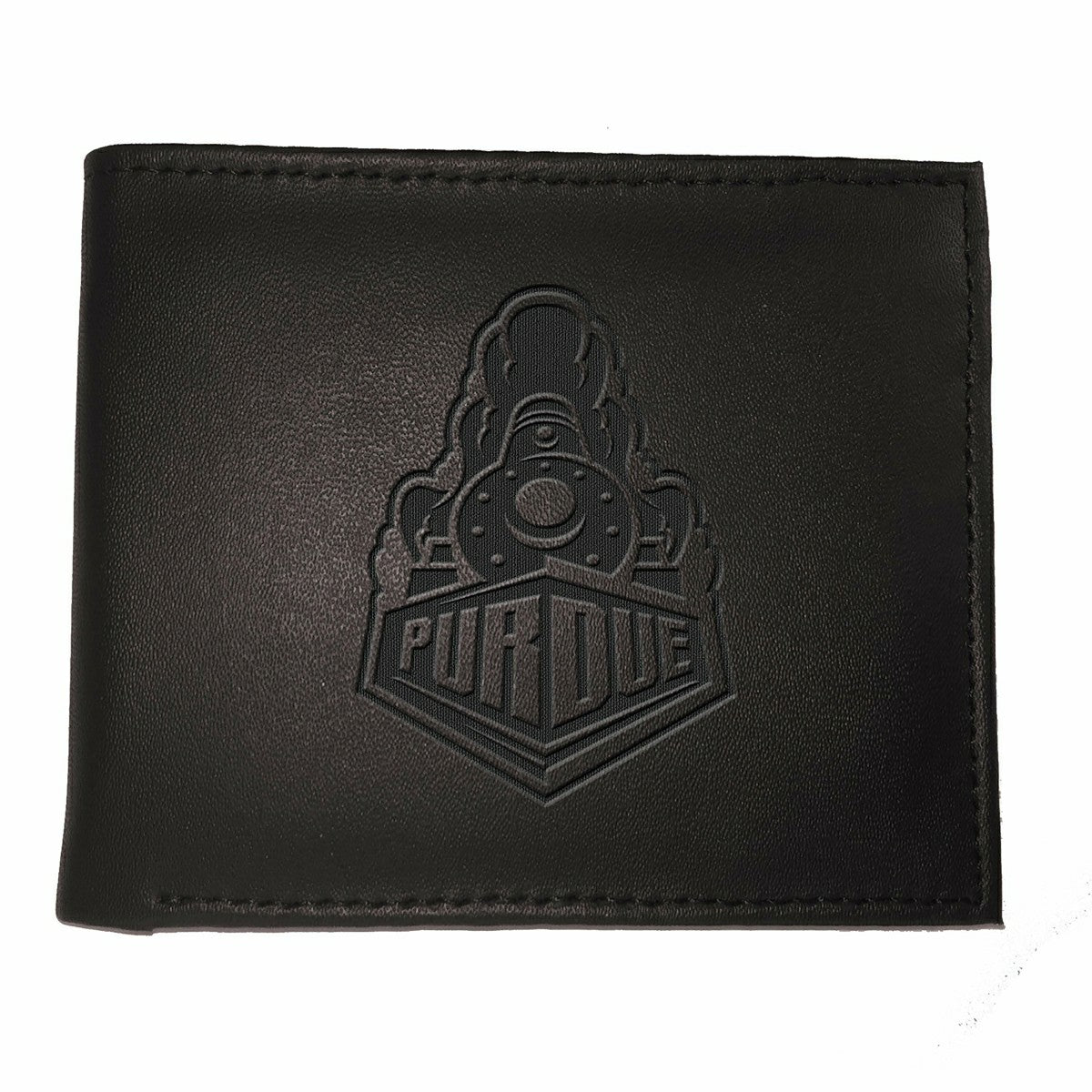 Purdue University, Bi-Fold Wallet, Black, Collegiate, Home