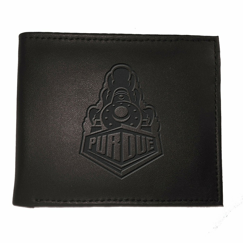 Purdue University, Bi-Fold Wallet, Black, Collegiate, Home
