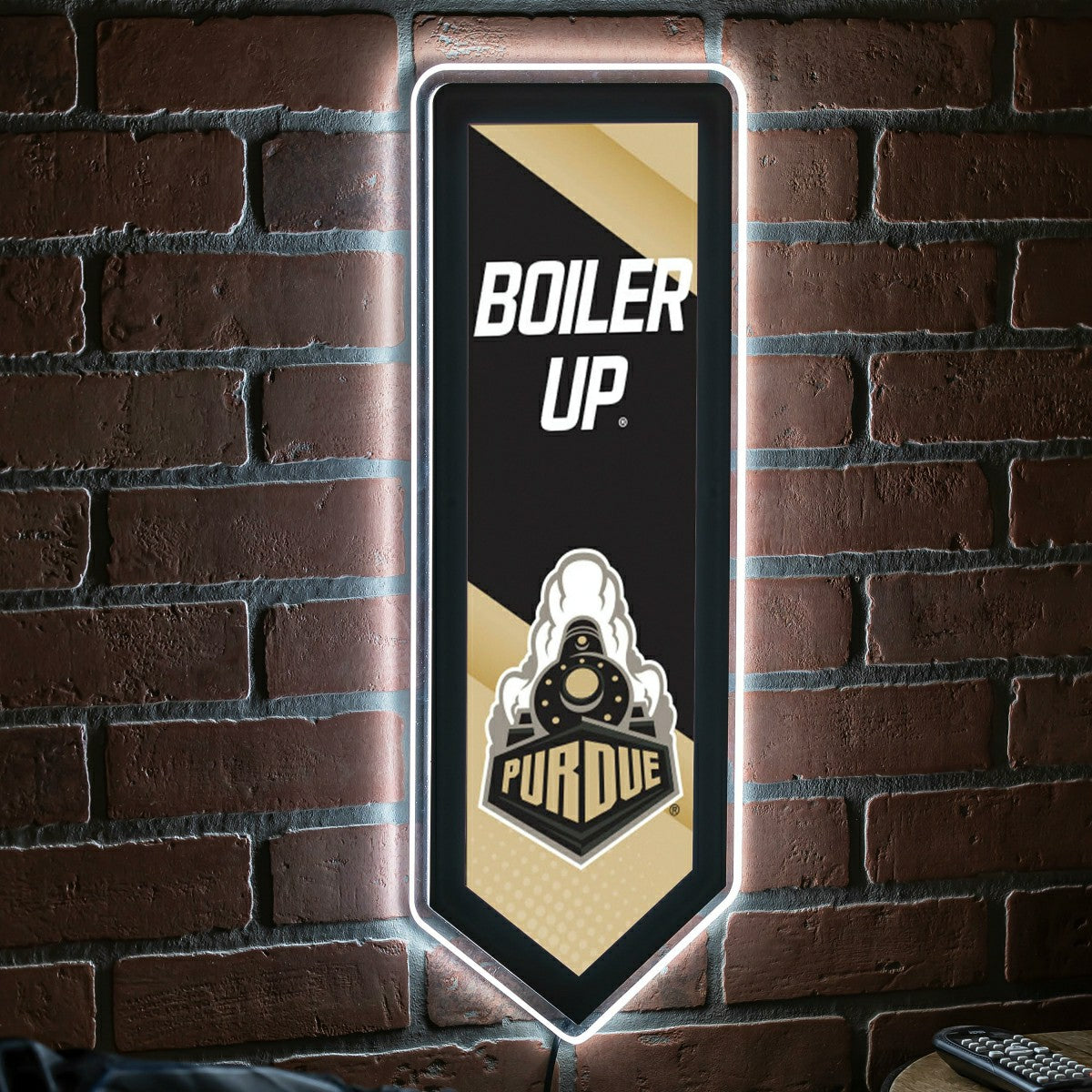 LED Wall Decor, Pennant, Purdue University, Collegiate, Home