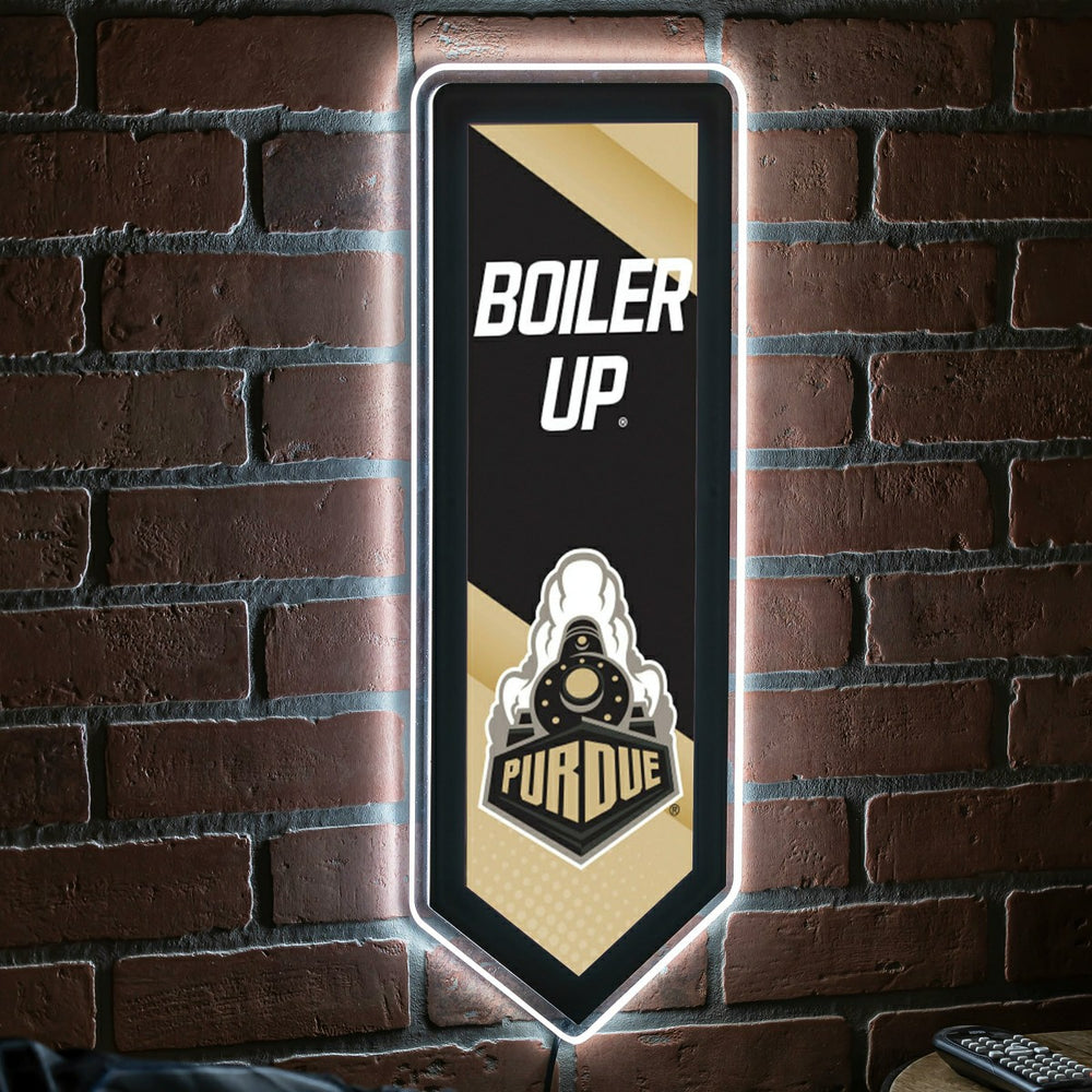 LED Wall Decor, Pennant, Purdue University, Collegiate, Home