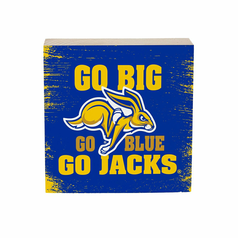 South Dakota State University Plock, Down Home Fans, 6x6, Collegiate, Home