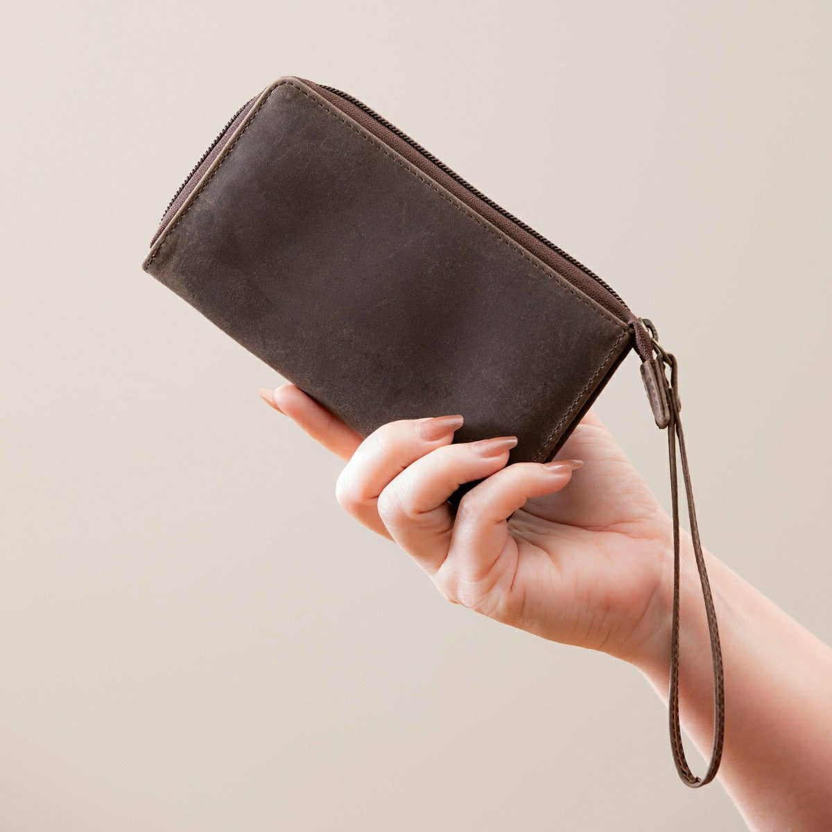 Wristlet Wallet, Brown, South Dakota State University, Collegiate, Home