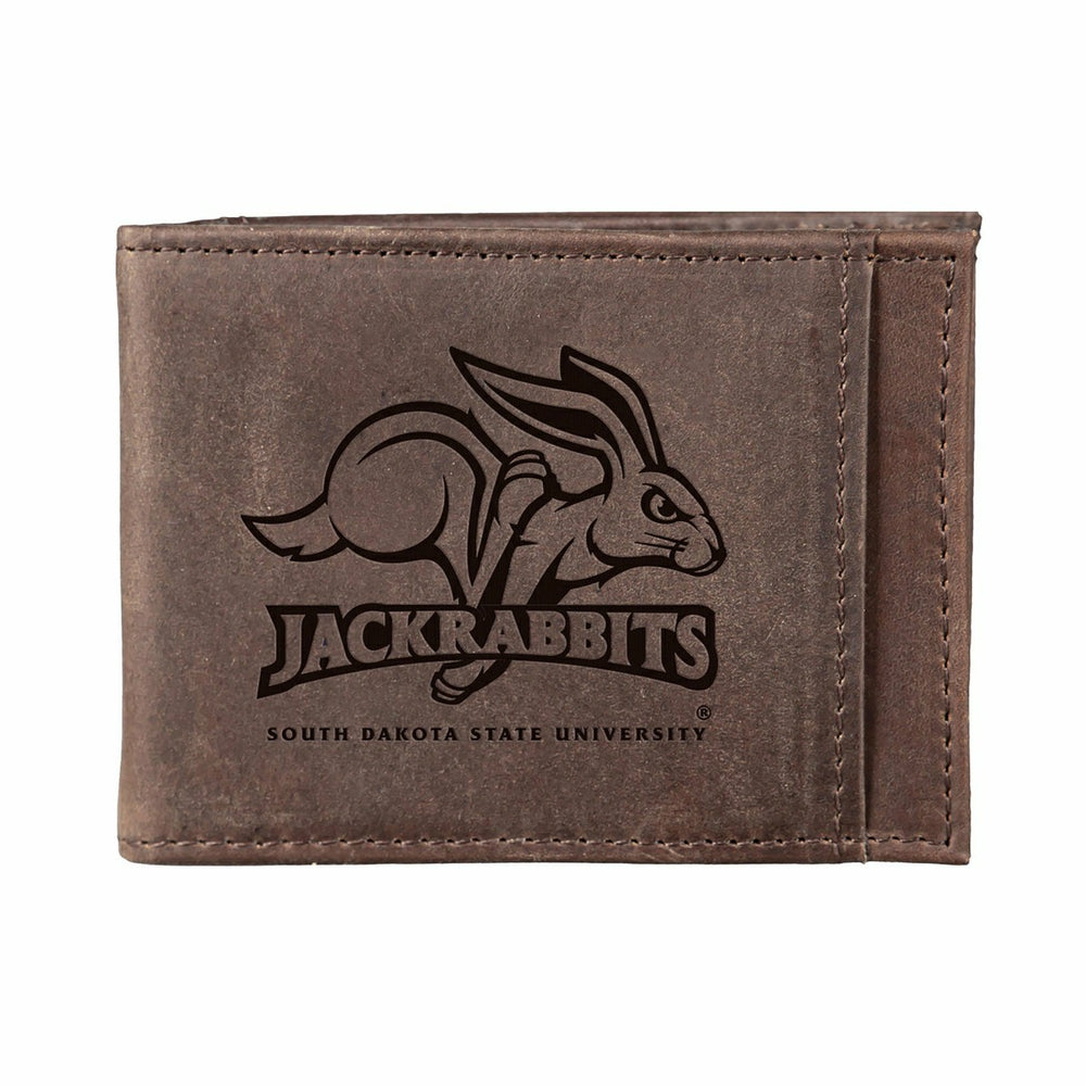 Front Pocket Wallet w/ RFID Blocking, South Dakota State University, B, Collegiate, Home