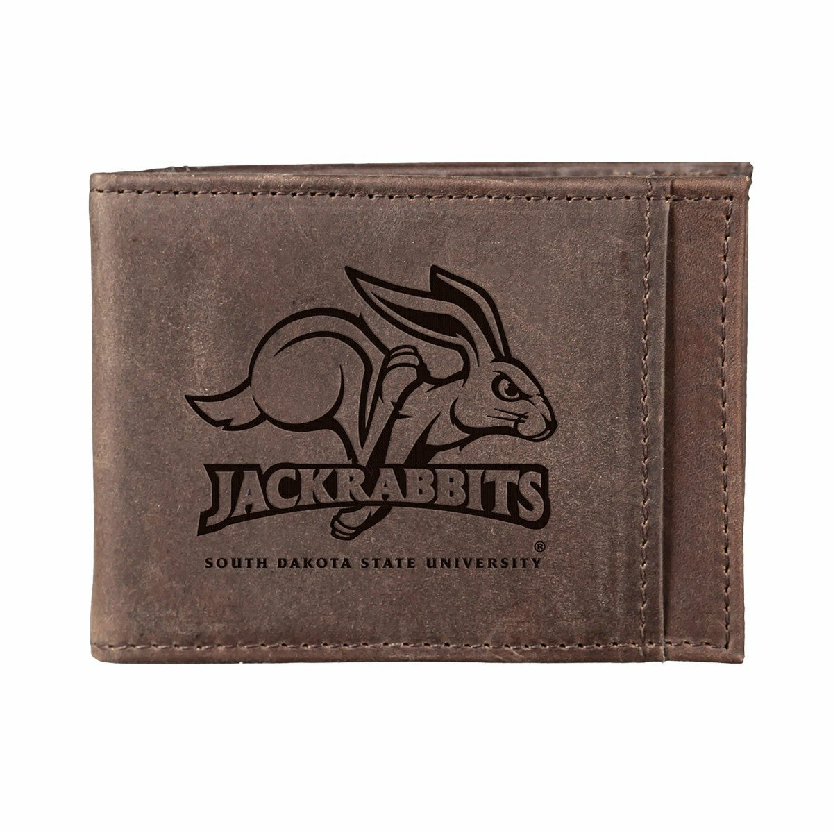 Front Pocket Wallet w/ RFID Blocking, South Dakota State University, B, Collegiate, Home