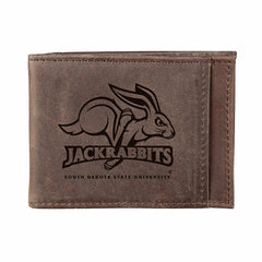Front Pocket Wallet w/ RFID Blocking, South Dakota State University, B, Collegiate, Home