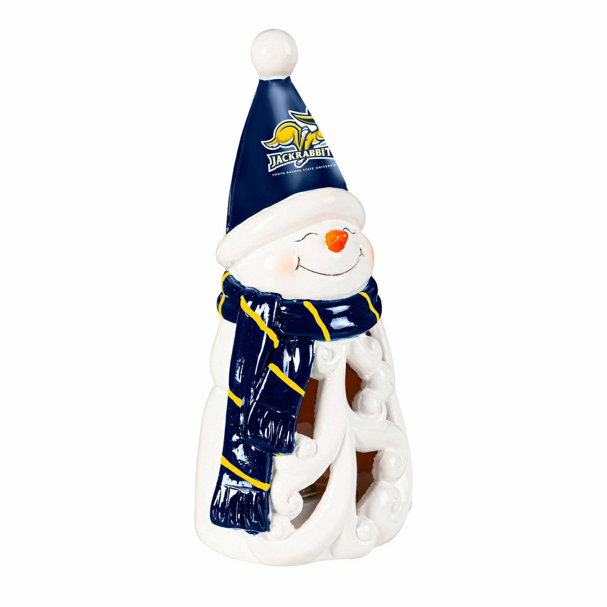 South Dakota State University Snowman LED Statuary, 8", Collegiate, Home