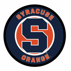 LED Wall Decor, Round, Syracuse University, Collegiate, Home