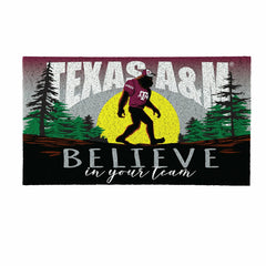 Texas A&M Bigfoot PVC Mat, 28"x16", Collegiate