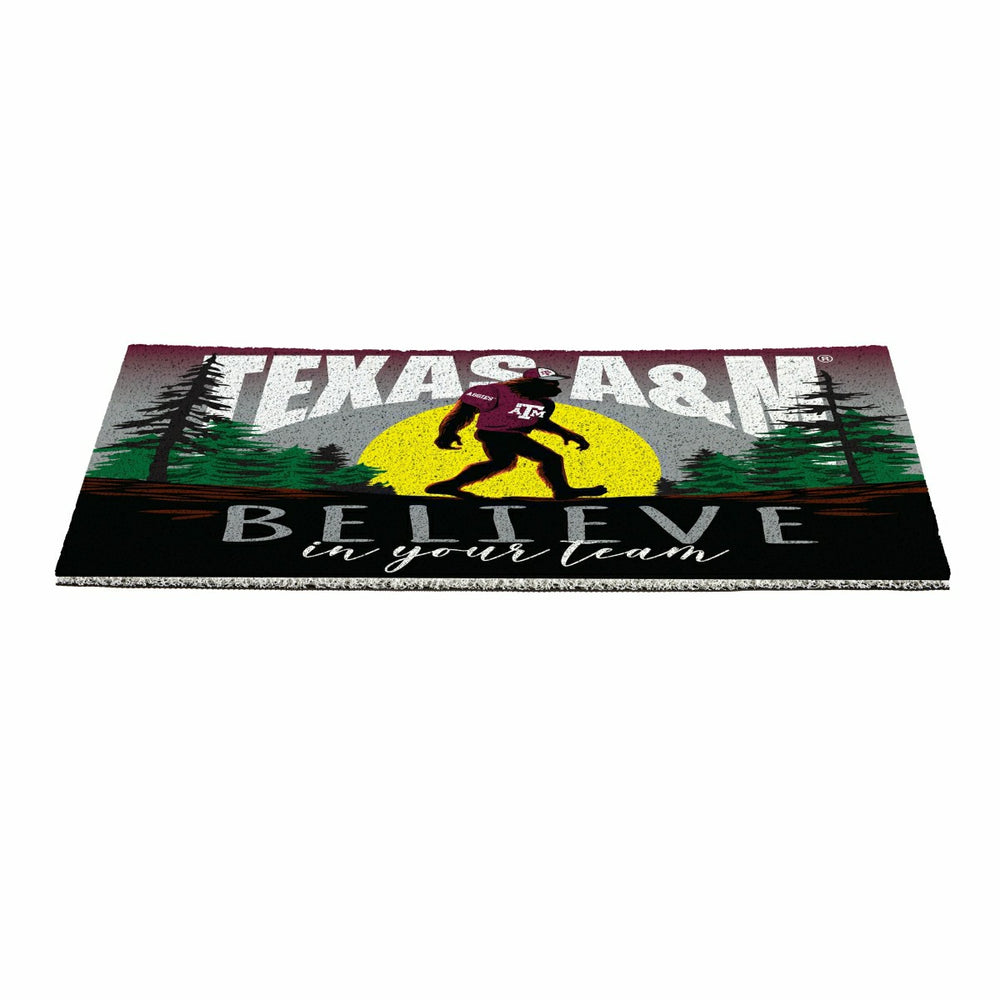 Texas A&M Bigfoot PVC Mat, 28"x16", Collegiate