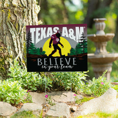 Texas A&M Yard Sign, Bigfoot, Collegiate, Home