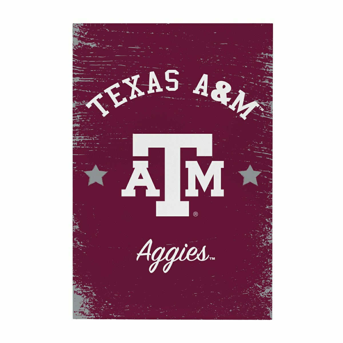 Texas A&M Wood Wall Sign, 16x24, Collegiate, Home