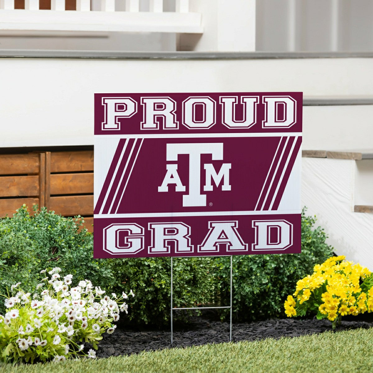 Texas A&M Coroplast Yard Sign Graduate, Collegiate, Home