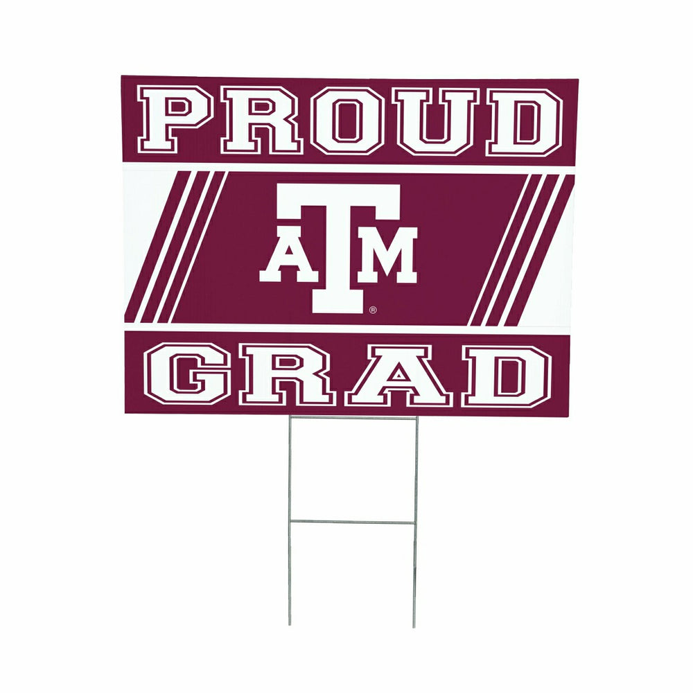 Texas A&M Coroplast Yard Sign Graduate, Collegiate, Home
