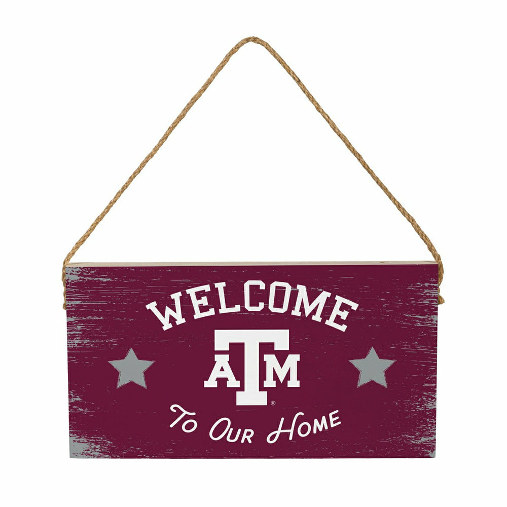 Texas A&M Wood Wall Sign, 6x11, Collegiate, Home
