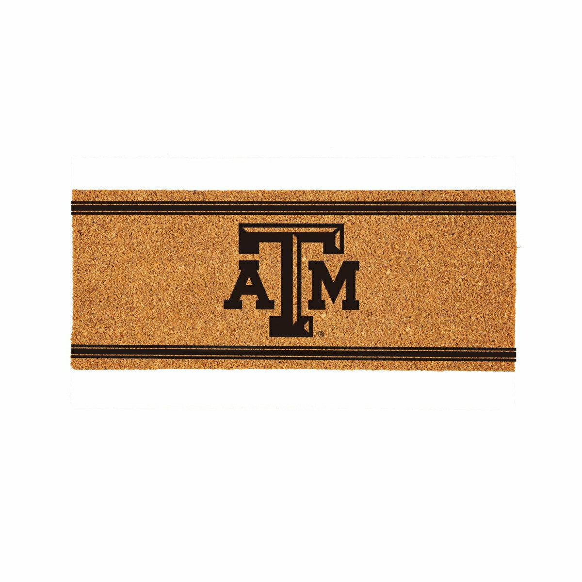 Texas A&M Extra Large One Color Coir Mat, 60"x24", Collegiate