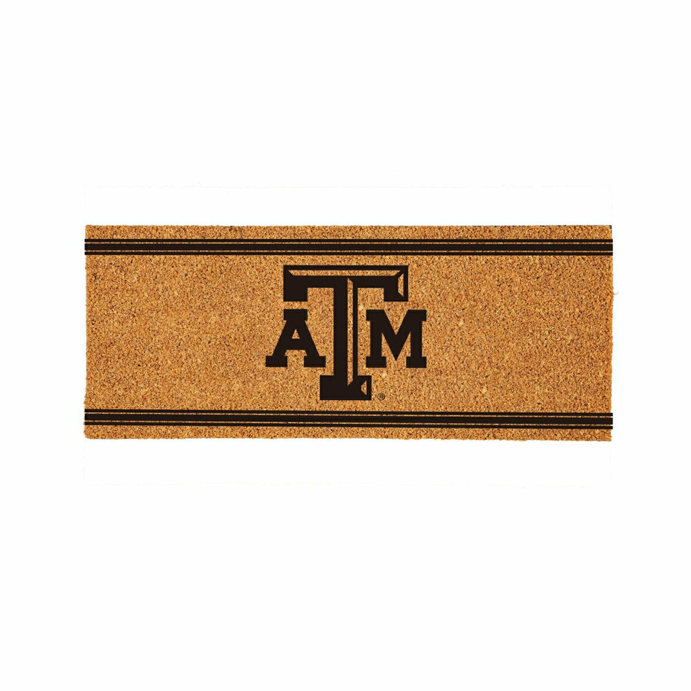 Texas A&M Extra Large One Color Coir Mat, 60"x24", Collegiate