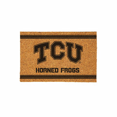 Texas Christian University Large One Color Coir Mat, 36"x24", Collegiate