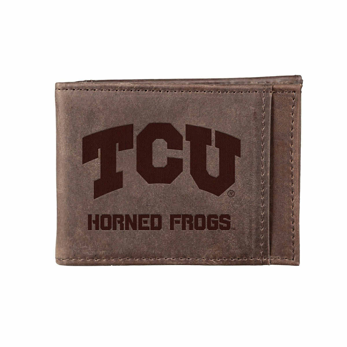 Front Pocket Wallet w/ RFID Blocking, Texas Christian University, Brow, Collegiate, Home