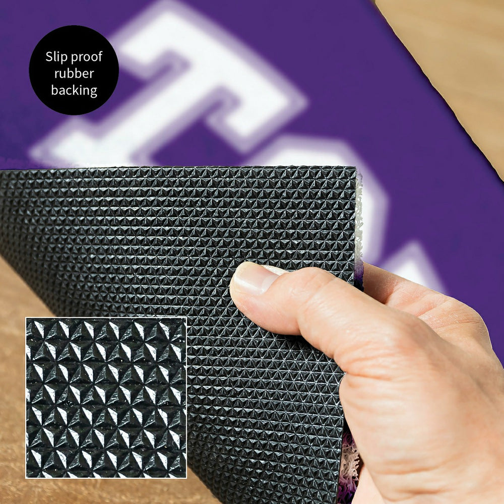 Full Color PVC Mat, 16" x 28", Texas Christian University, Collegiate