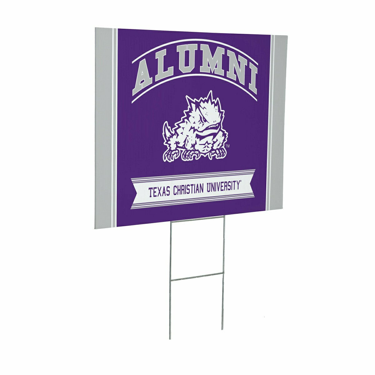 Texas Christian University Coroplast Yard Sign Alumni, Collegiate, Home