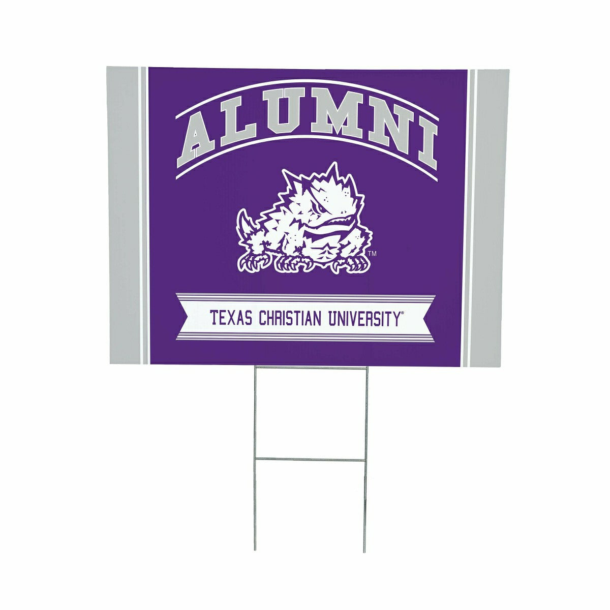 Texas Christian University Coroplast Yard Sign Alumni, Collegiate, Home