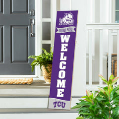 Texas Christian University Large Single Sided Leaner, 46", Collegiate, Home