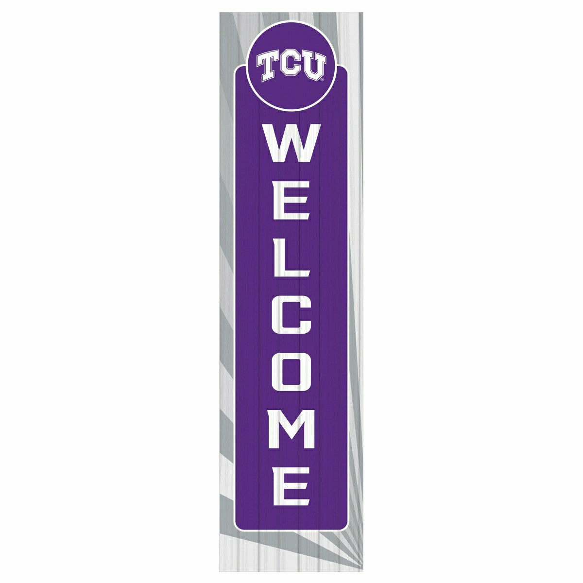Texas Christian University Summer Seasonal Single Sided Large Leaner, , Collegiate, Home