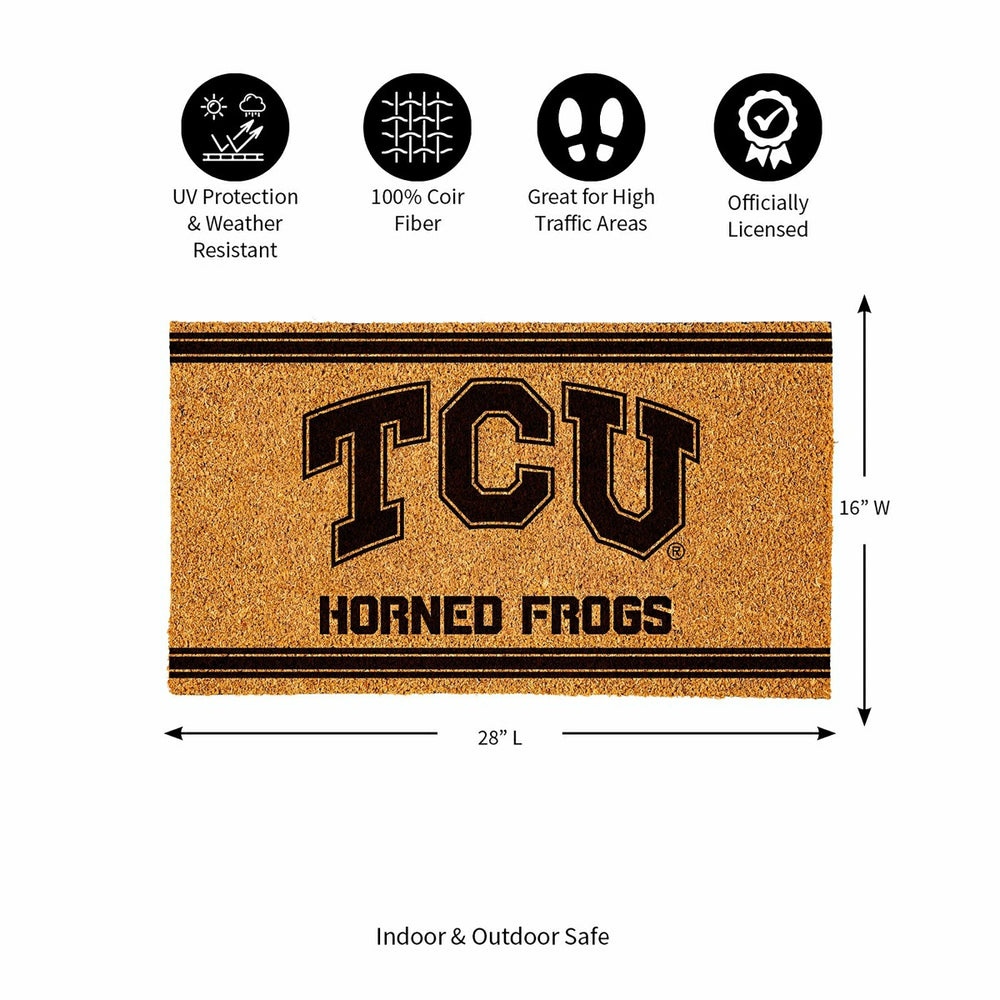 Texas Christian University, Coir Mat 1C, Collegiate