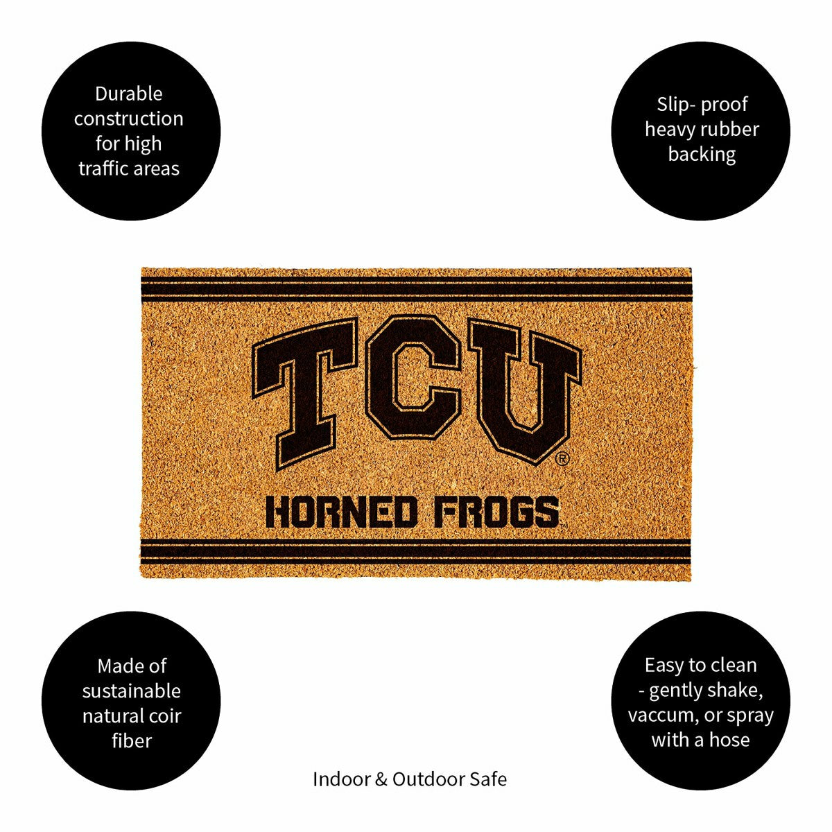 Texas Christian University, Coir Mat 1C, Collegiate
