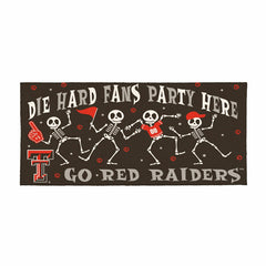 Texas Tech University Flocked Coir Halloween Sassafras Switch Mat, 22", Collegiate