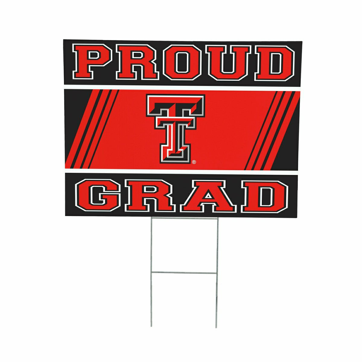 Texas Tech University Coroplast Yard Sign Graduate, Collegiate, Home