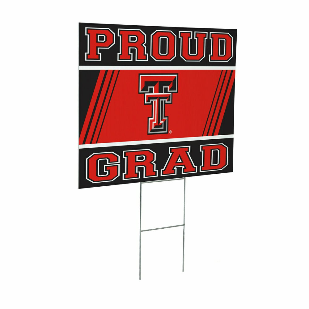 Texas Tech University Coroplast Yard Sign Graduate, Collegiate, Home