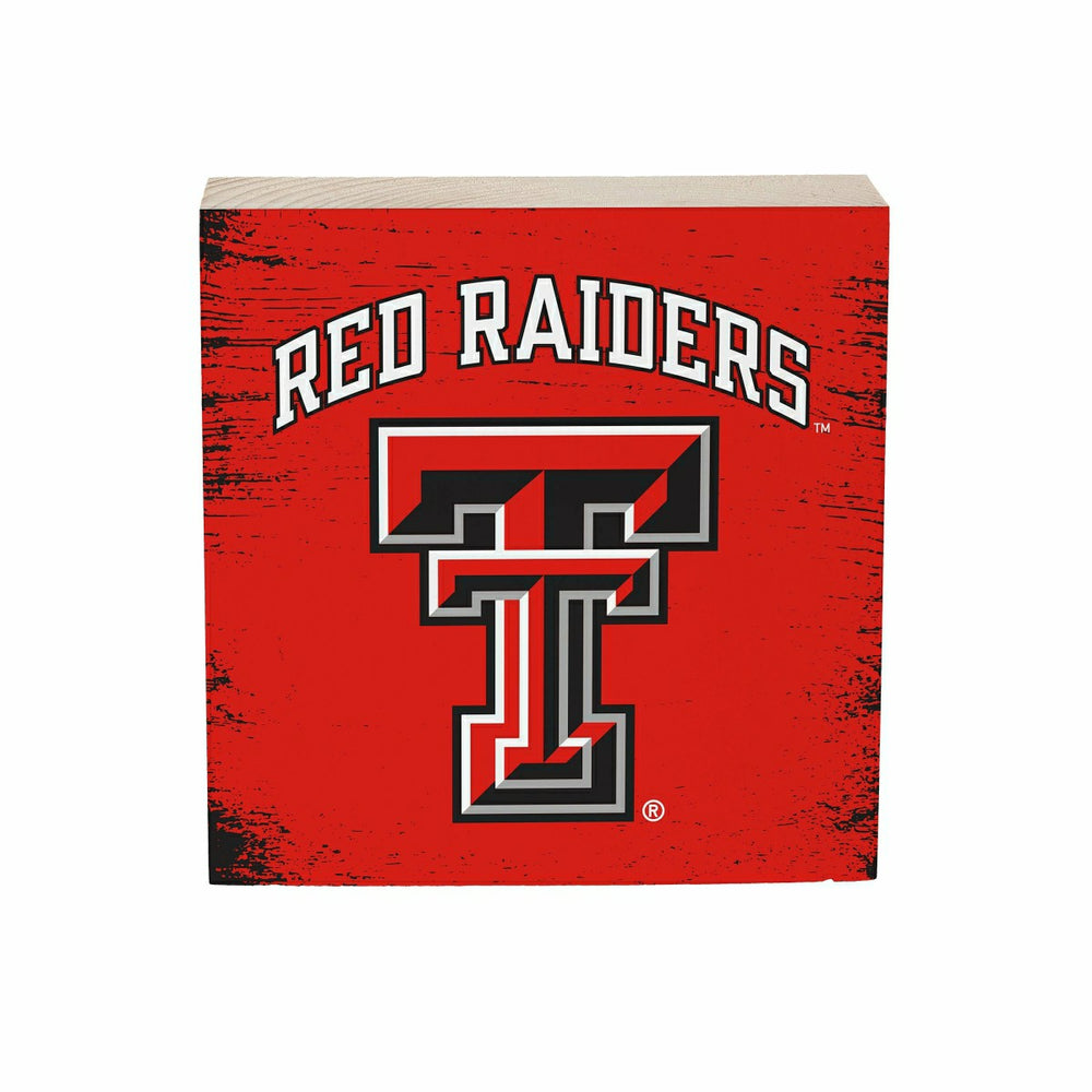 Texas Tech University Plock, Down Home Fans, 6x6, Collegiate, Home