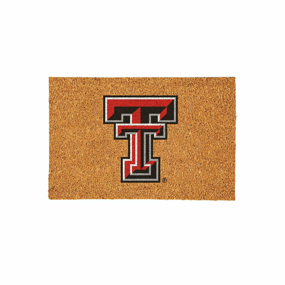 Texas Tech University Large Full Color Coir Mat, 36"x24", Collegiate