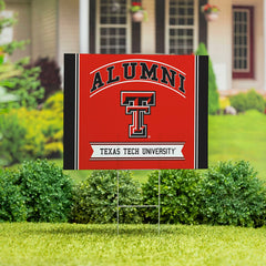 Texas Tech University Coroplast Yard Sign Alumni, Collegiate, Home
