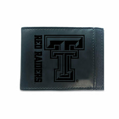 Front Pocket Wallet w/ RFID Blocking, Texas Tech University, Black, Collegiate, Home