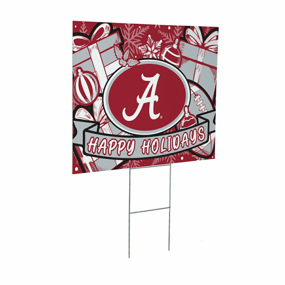 University of Alabama Yard Sign, Holiday, Collegiate, Home