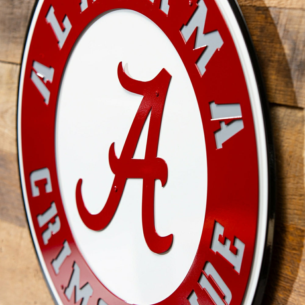 University of Alabama Layered Metal Wall Art, Collegiate, Home