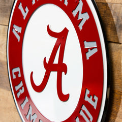 University of Alabama Layered Metal Wall Art, Collegiate, Home