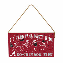 University of Alabama Halloween Wood Wall Sign, 6x11, Collegiate, Home