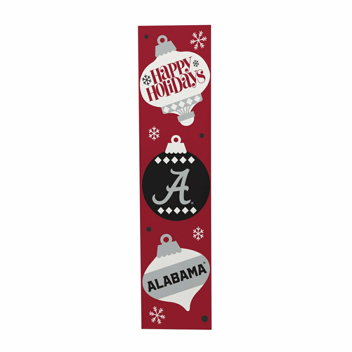 47" Double Sided Leaner, University of Alabama, Christmas, Collegiate, Home