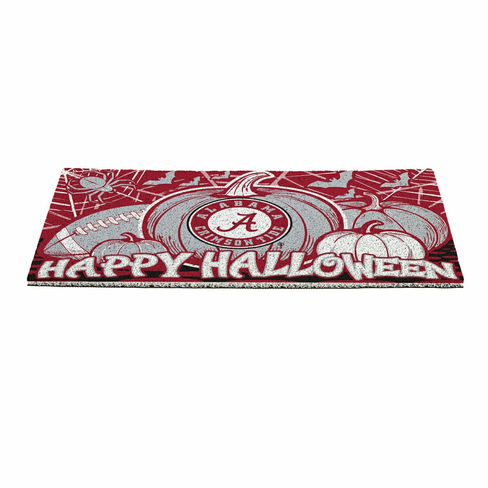 University of Alabama Halloween PVC Mat, 28"x16", Collegiate