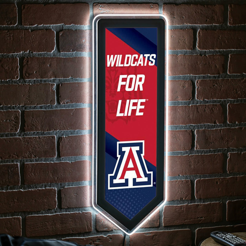 LED Wall Decor, Pennant, University of Arizona, Collegiate, Home