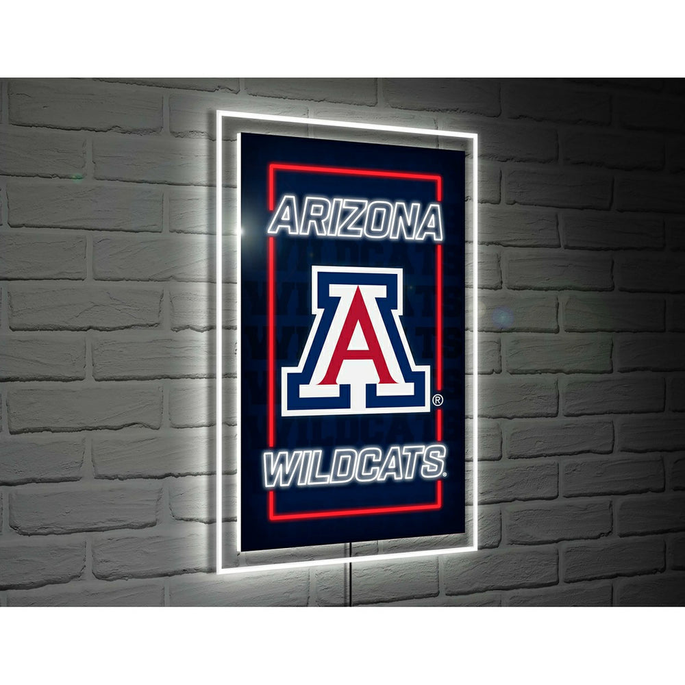 University of Arizona College Rectangle Neolite LED Decor, Collegiate, Home