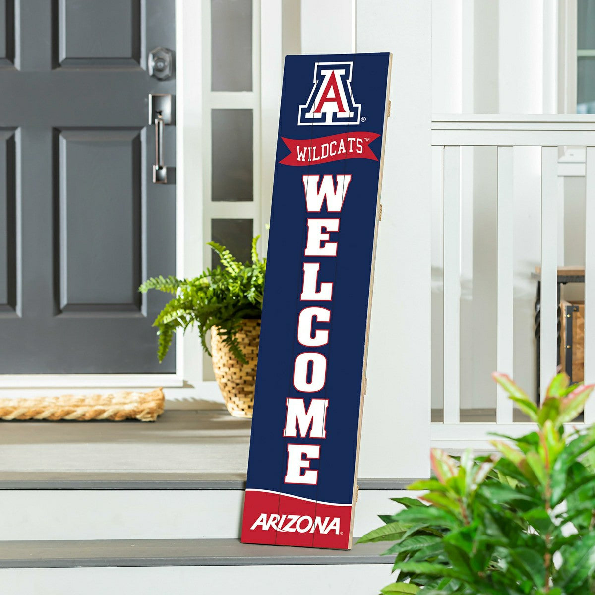 University of Arizona Large Single Sided Leaner, 46", Collegiate, Home