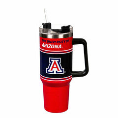 40oz Stainless Steel Canyon Cup w/ Straw, University of Arizona, Collegiate, Home