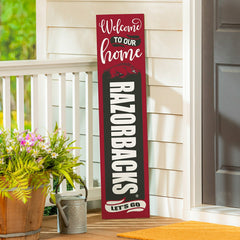 47" Double Sided Leaner, University of Arkansas, Halloween, Collegiate, Home