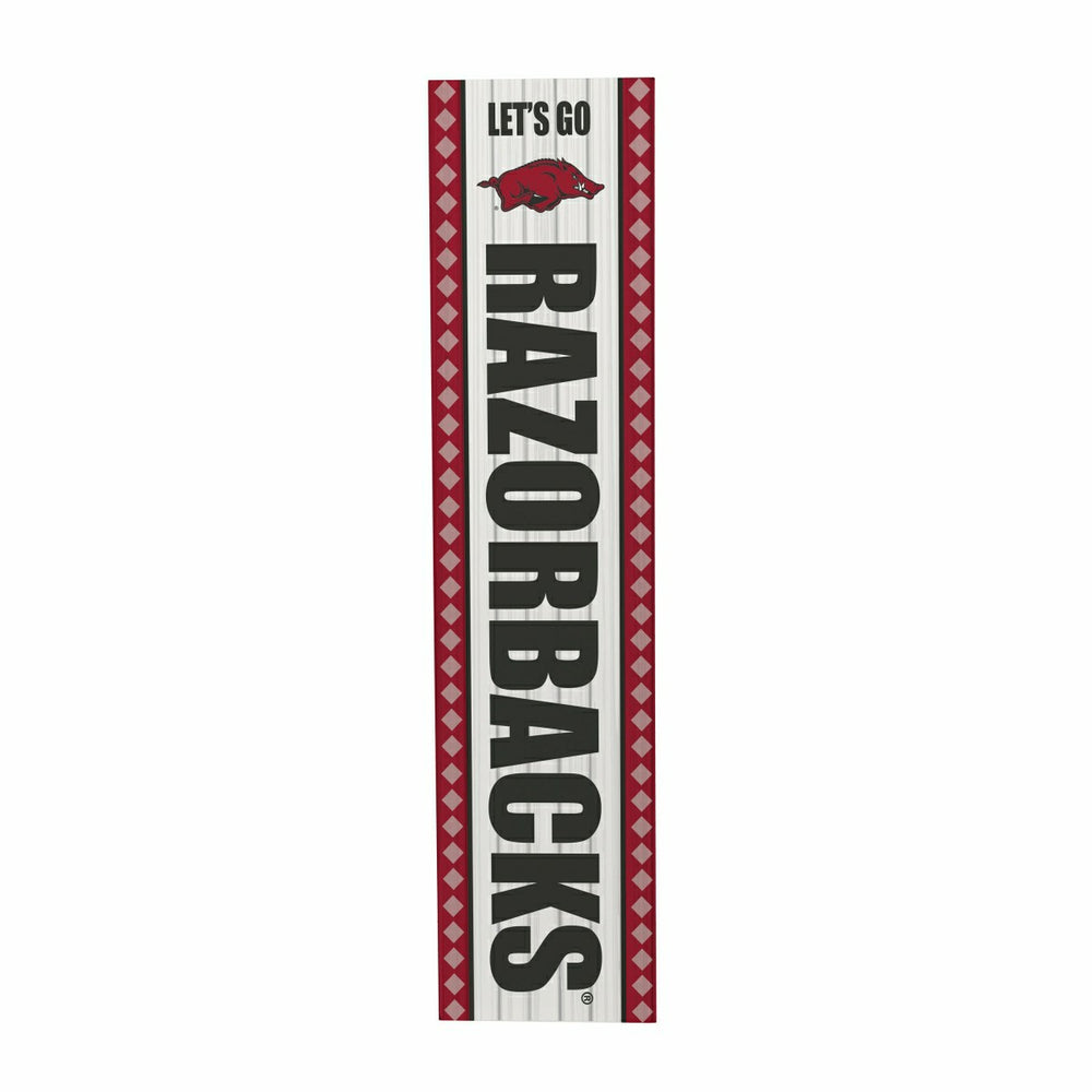47" Double Sided Leaner, University of Arkansas, Christmas, Collegiate, Home
