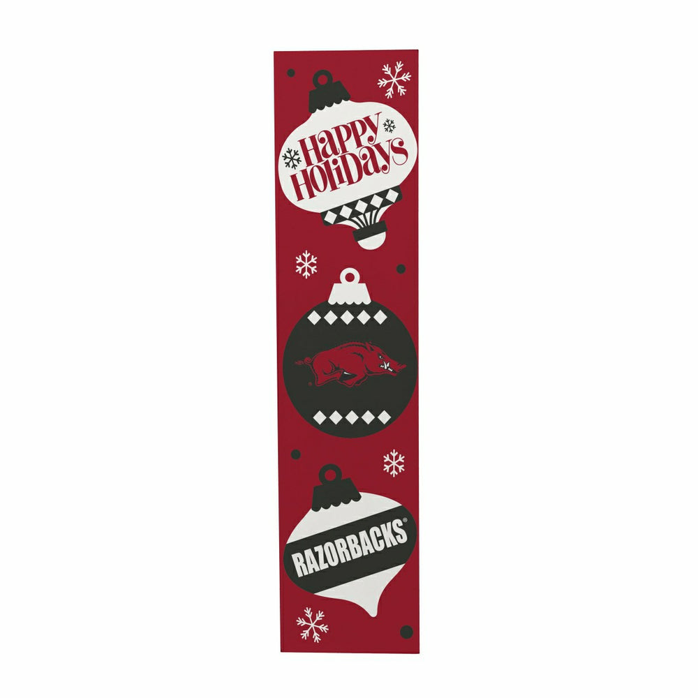 47" Double Sided Leaner, University of Arkansas, Christmas, Collegiate, Home